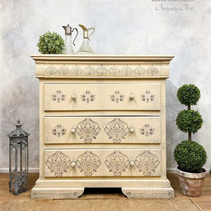 Antique Damask - Rub-On Decor Furniture Transfer by Redesign with Prima!