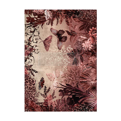 Sepia Rainforest – A1 Decoupage Fiber Paper