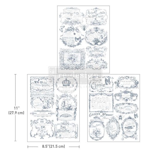 Vintage Labels I - Middy Transfer