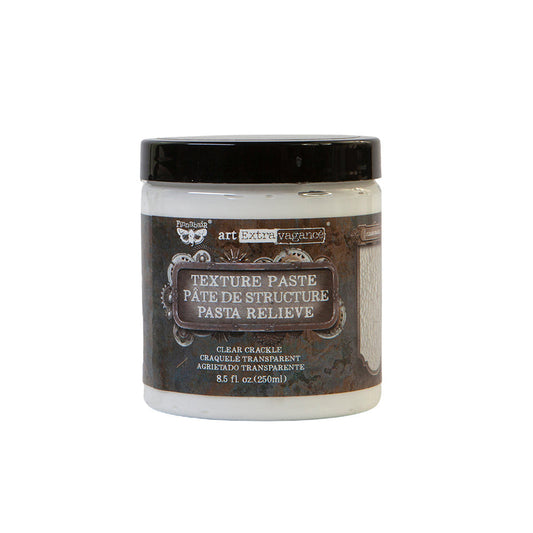 Texture Paste- Clear crackle by Art EXTRAVAGANCE- 8.45OZ (250ML)