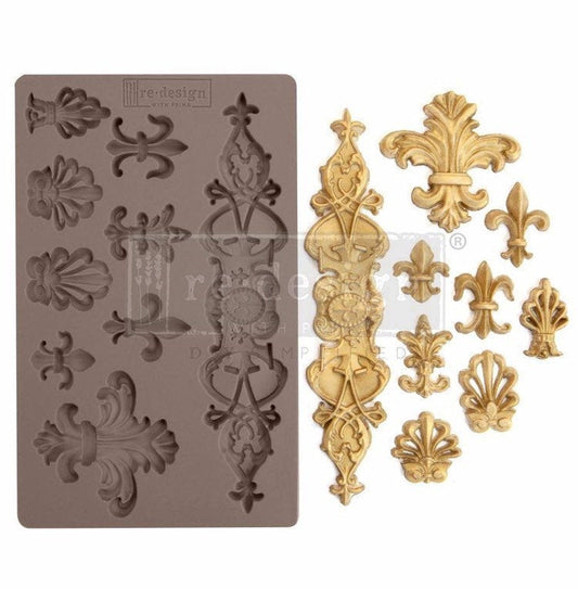 Fleur de Lis - Decor Mould