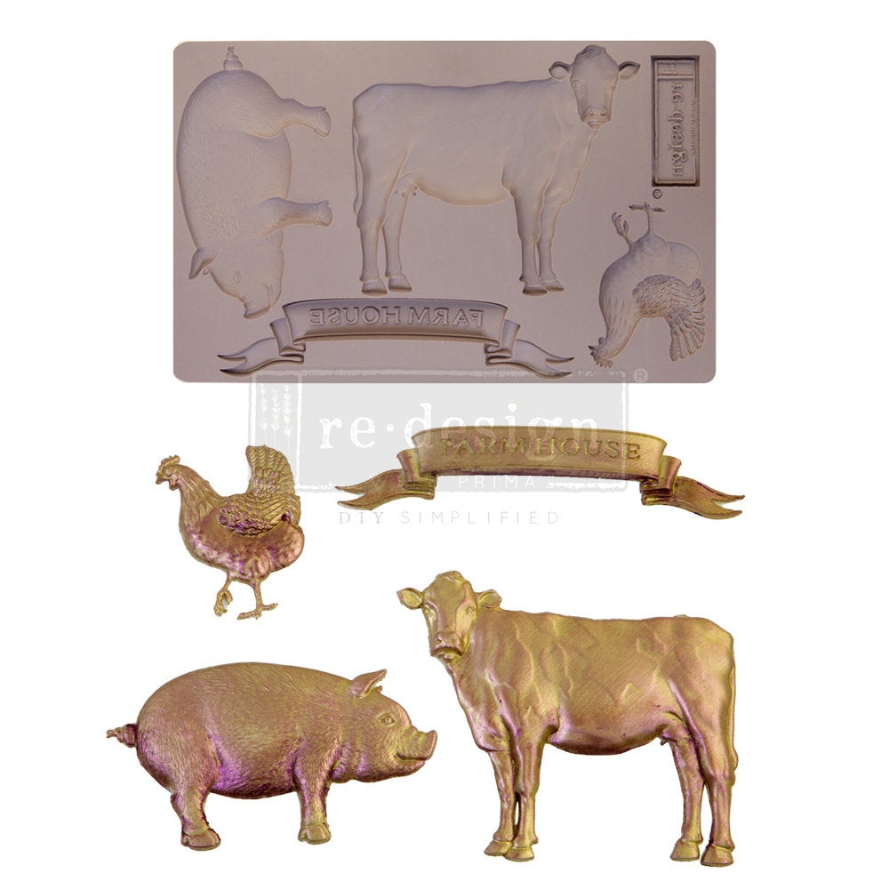 Farm Animals - Decor Mould