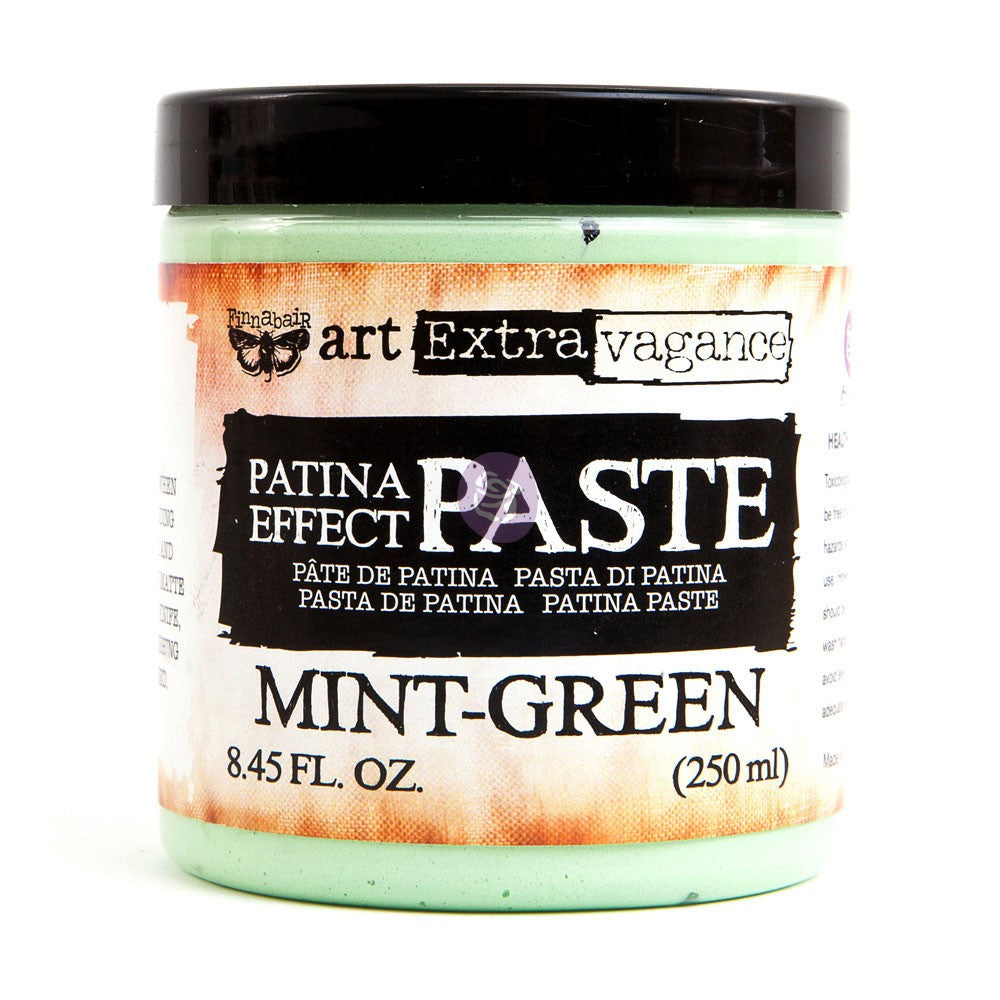 Mint Green Patina Paste -Finnabair Art Extravagance Patina Effect -Redesign