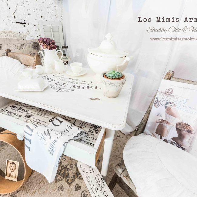 L' Amour Est Le Miel Transfer by Re Design with Prima! Furniture transfer decal