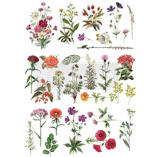 Floral Collection - Decal Transfer by Redesign with Prima!