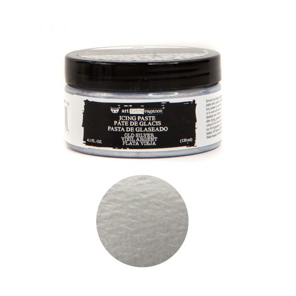 Old Silver- Finnabair Art Extravagance Icing Paste - Redesign with Prima