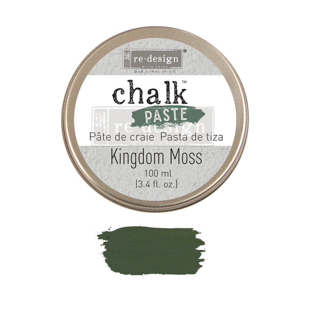 Kingdom Moss Chalk Paste by Redesign with Prima!