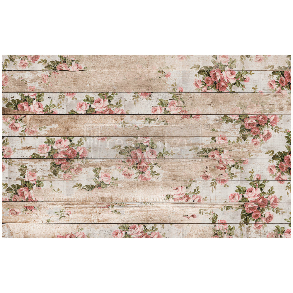 Shabby Floral - Decoupage Paper