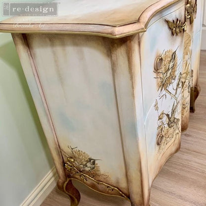 Vintage Rustic Decor Transfer by Redesign with Prima
