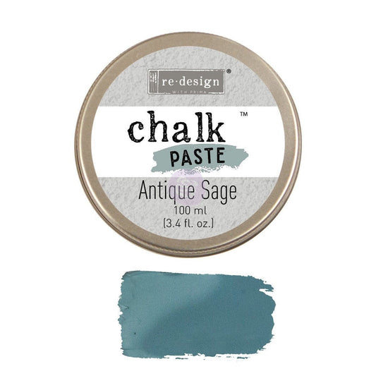 Antique Sage Chalk Paste by Redesign with Prima!