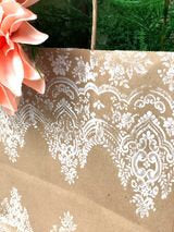 Vintage Wallpaper Clearly-Aligned Decor Stamps by redesign with Prima!