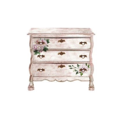 Delicate Roses - Rub-On Furniture Decal Mini-Transfer by Redesign with Prima!