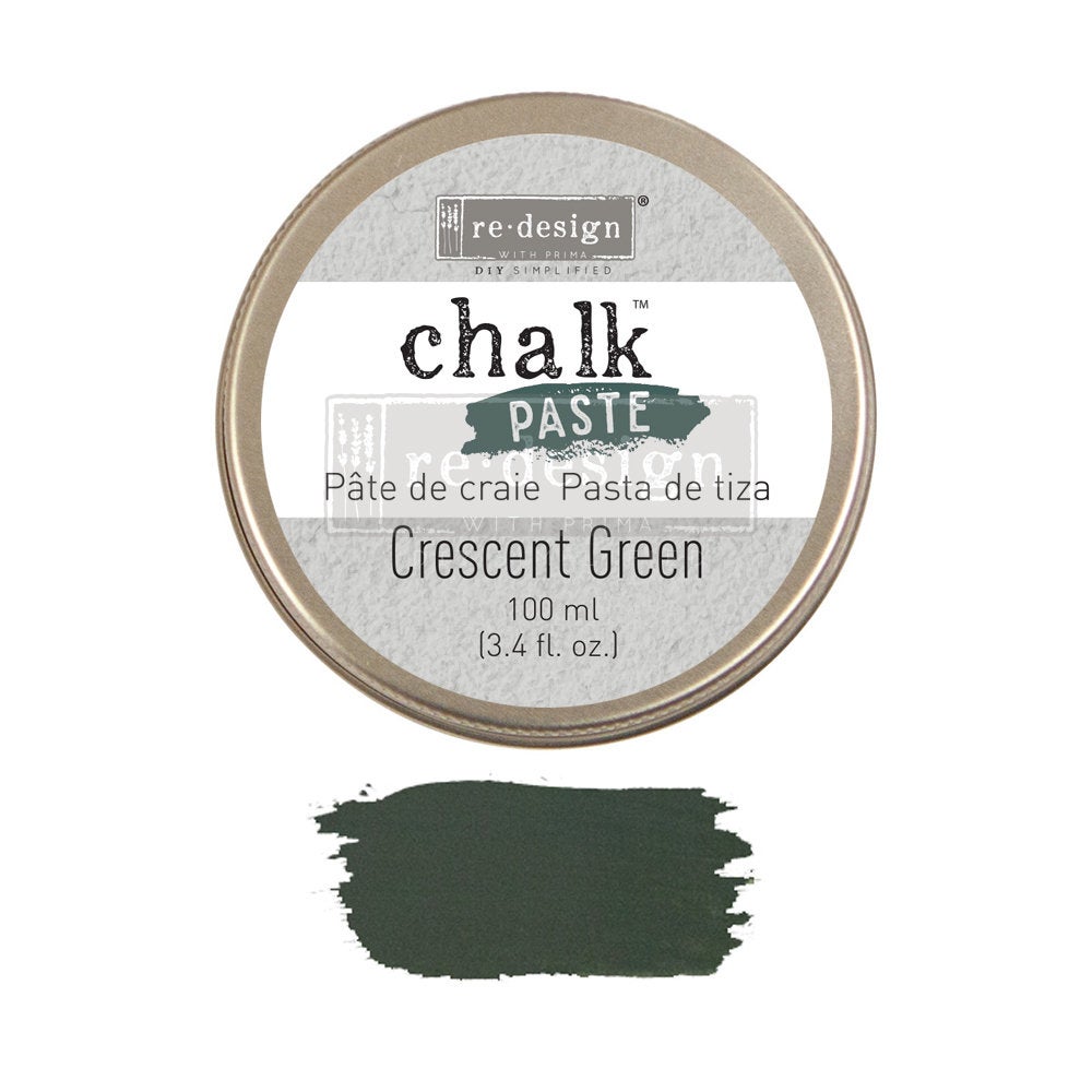 CRESCENT GREEN Chalk Paste by Redesign with Prima!
