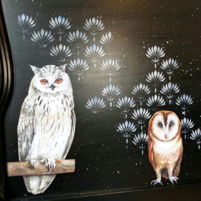 Owl - Rub-On Furniture Decal Mini-Transfer by Redesign with Prima!